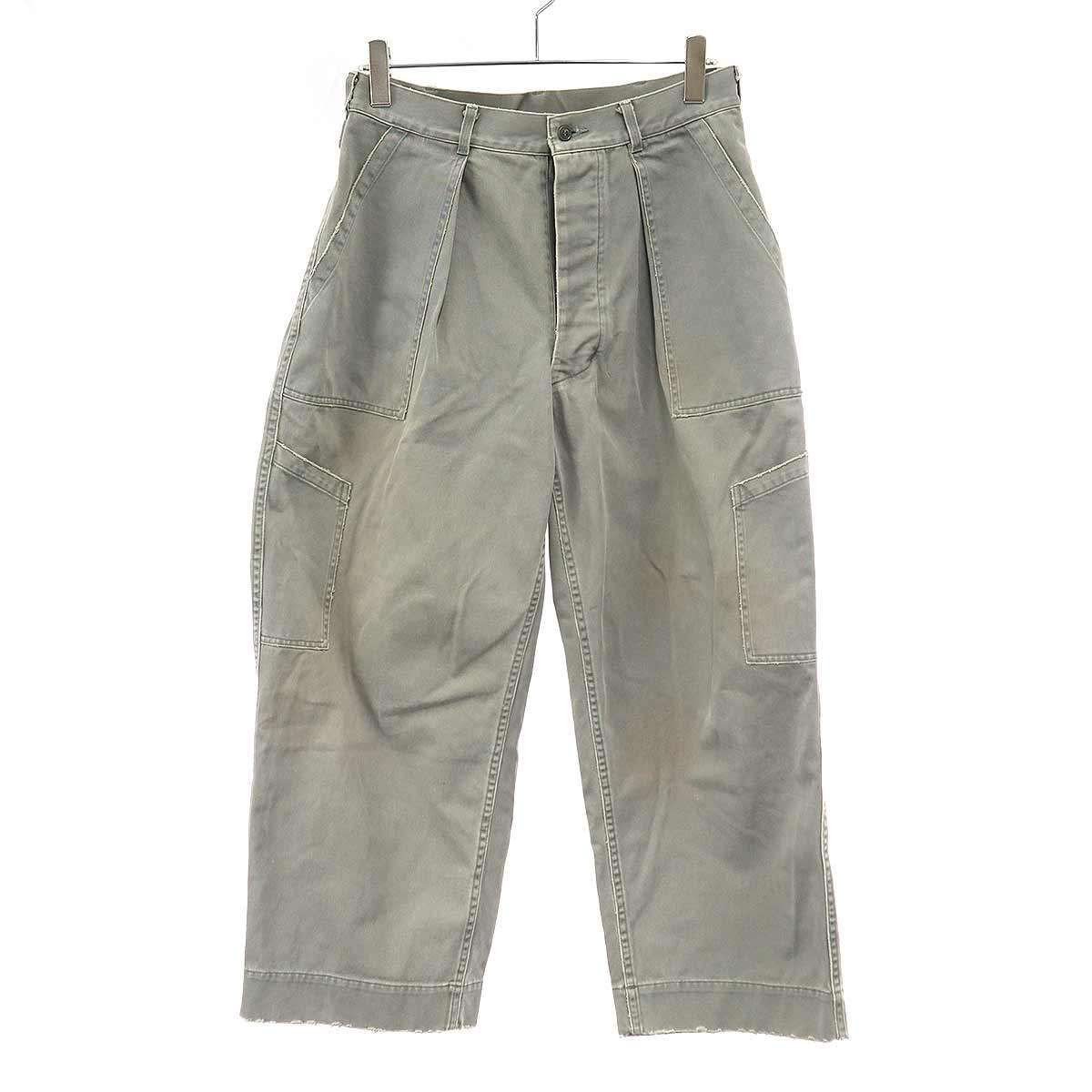 A.PRESSE ア プレッセ 25AW Vintage USAF Hemmed Bottoms ヴィンテージアーミーパンツ 25AAP-04-34 カーキ 2
