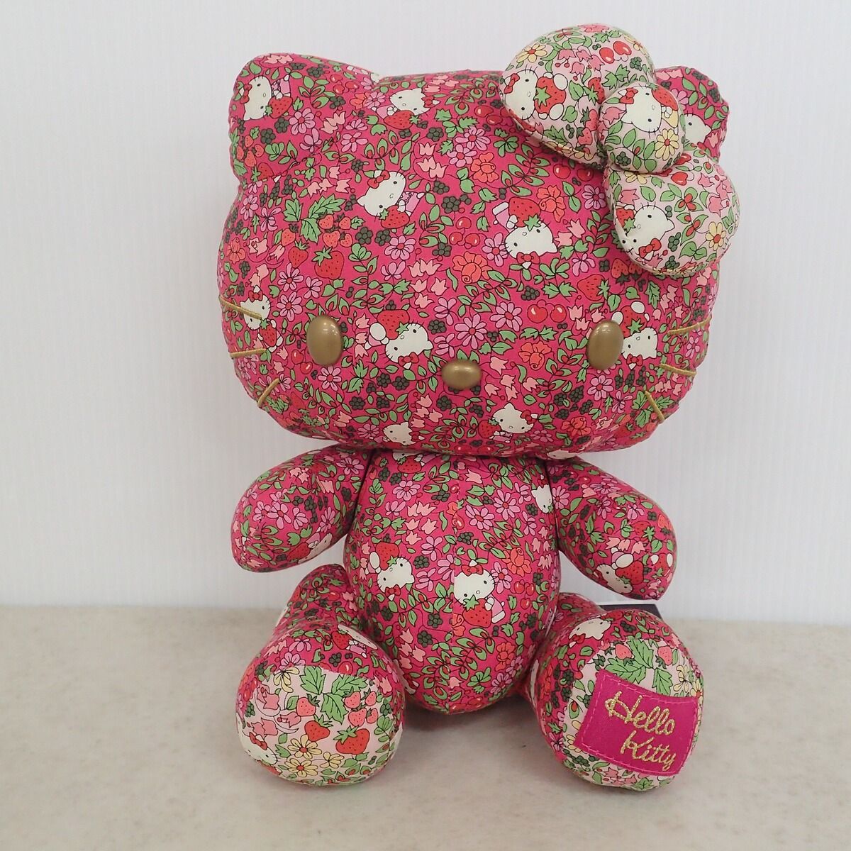 リバティ ハローキティ ぬいぐるみ 花柄 HELLO KITTY LIBERTY ART