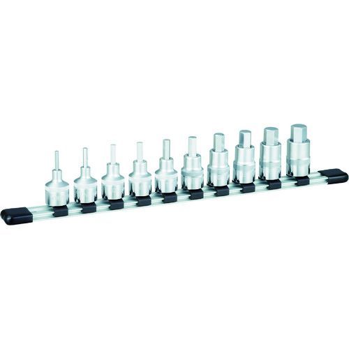 ＴＯＮＥ　ヘキサゴンソケットセット（インチホルダー付）　１０ｐｃｓ