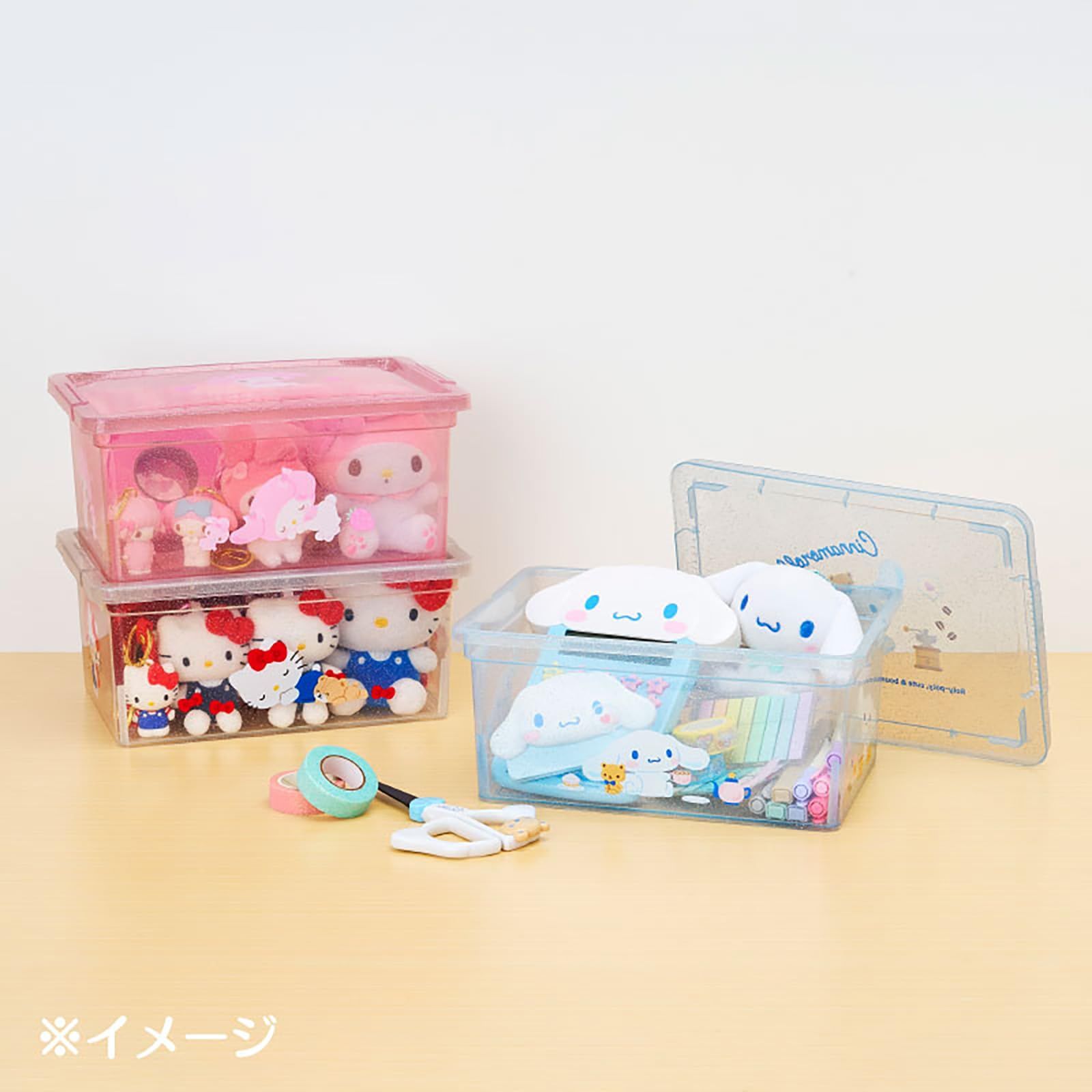 サンリオ(SANRIO) 収納ケースS シナモロール スタッキング 小物入れ 