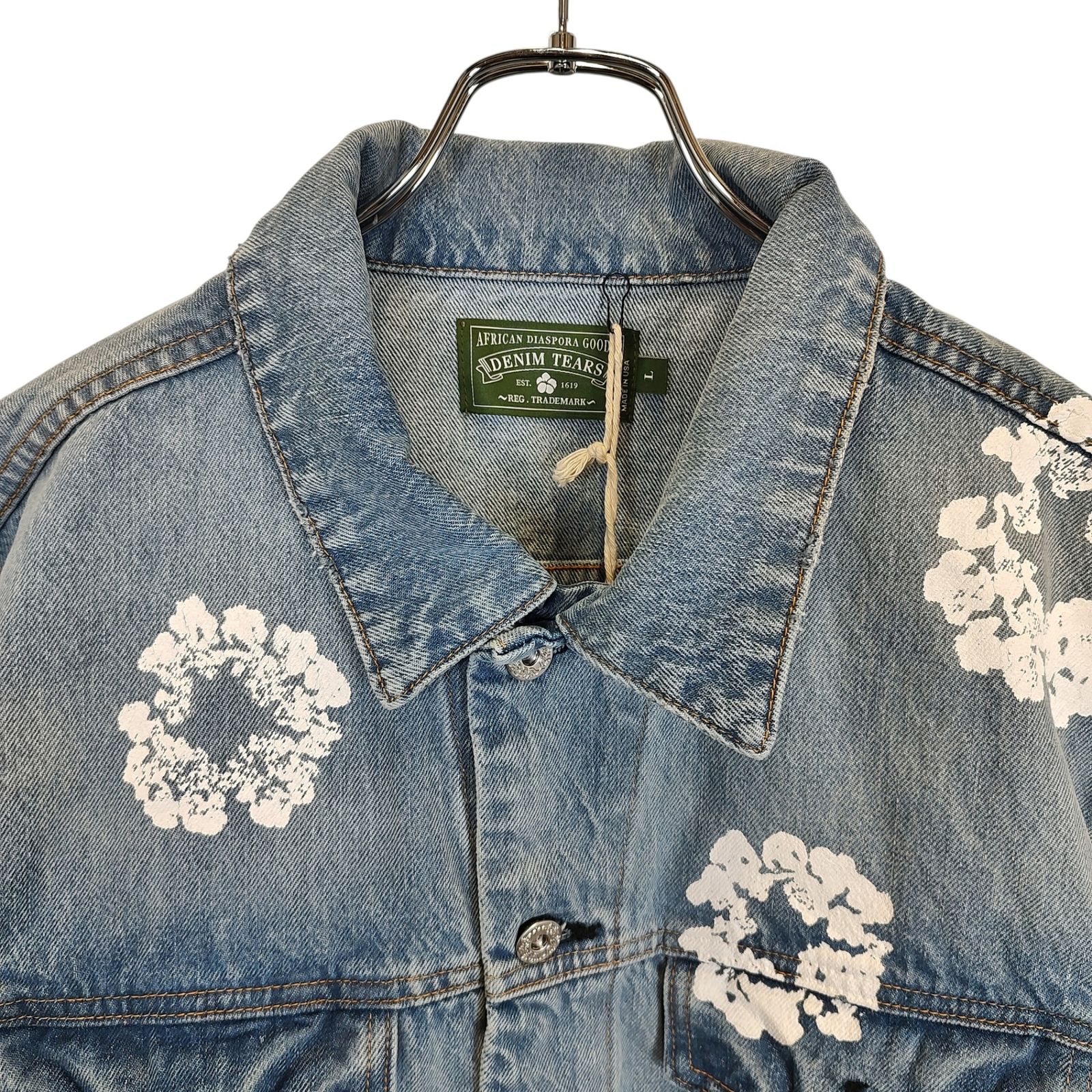 DENIM TEARS デニムティアーズ 25AW Cotton Wreath Jacket フラワー