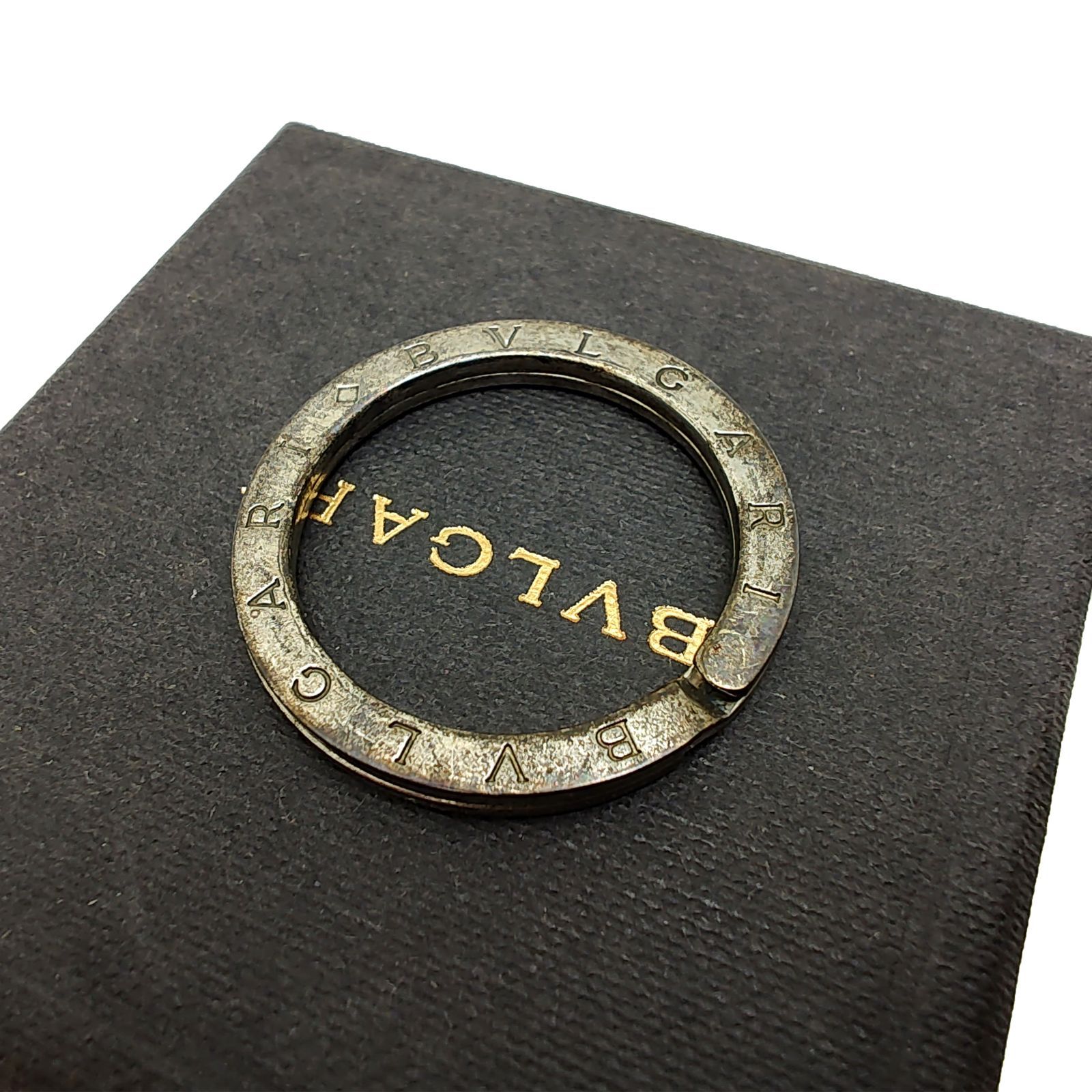 ブルガリ キーリング スターリングシルバー SV925 BVLGARI - メルカリ