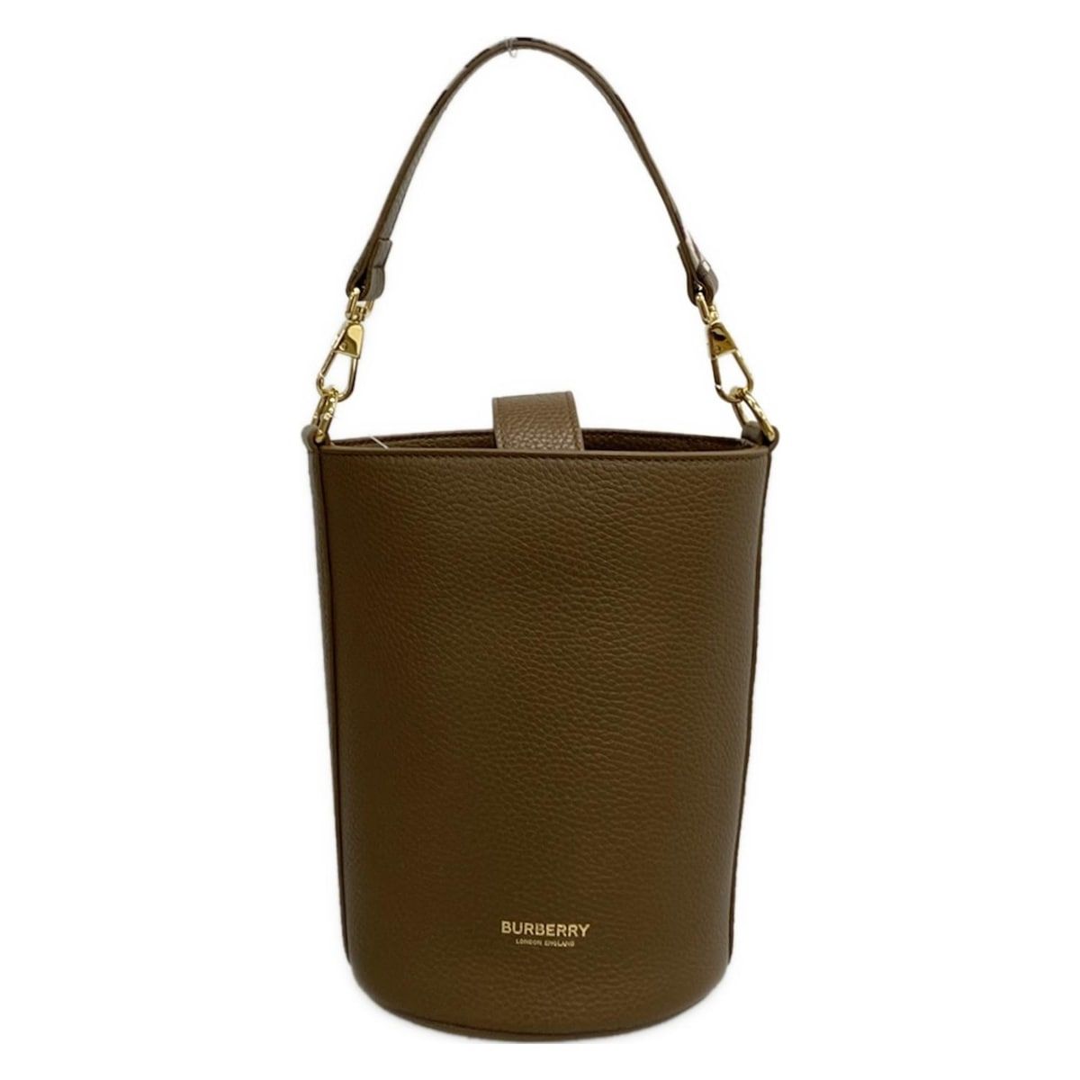 BURBERRY/Burberry(バーバリー) ハンドバッグ - ダークブラウン レザー 