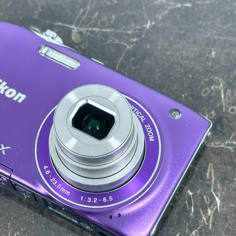 Nikon COOLPIX S3100 パープル 5倍光学ズーム 充電器付き