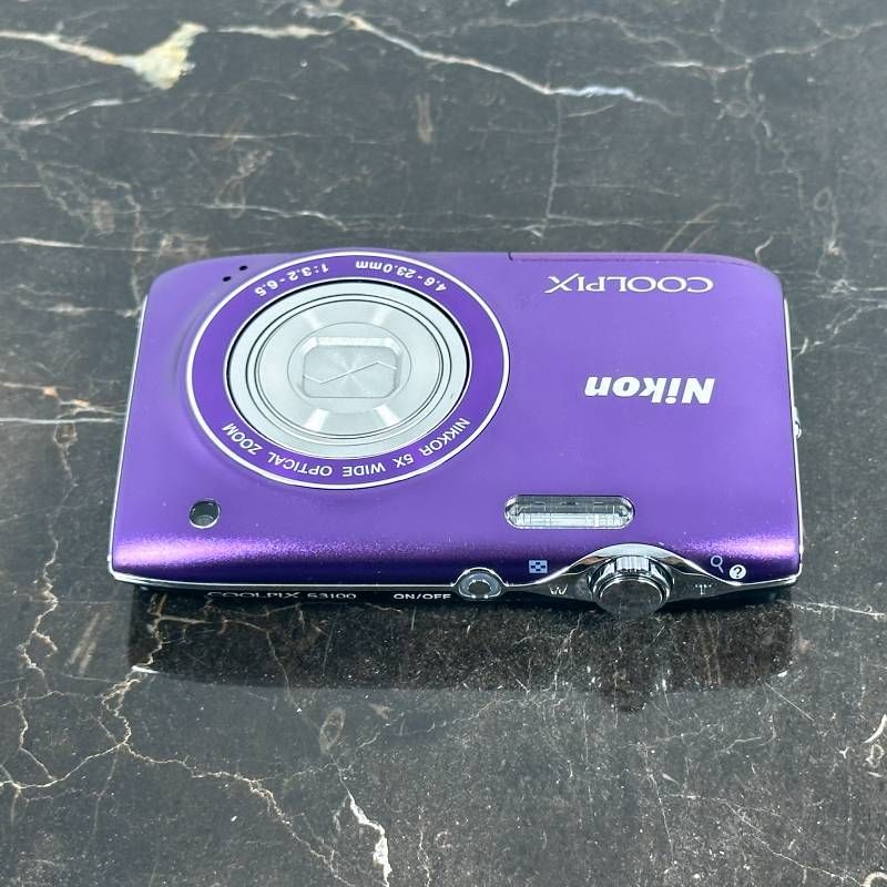 ◯【美品】Nikon COOLPIX S3100 ファインパープル コンパクト ◯【美品】Nikon COOLPIX S3100 ファインパープル コンパクト