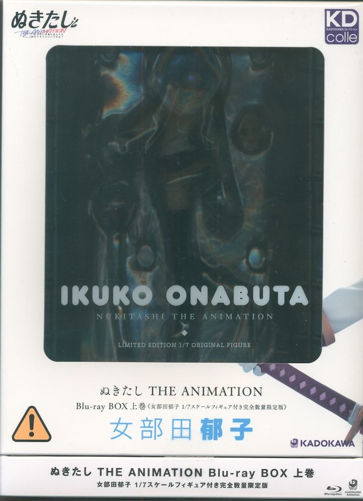 アニメBlu-ray ぬきたし THE ANIMATION Blu-ray BOX フィギュア付き完全数量 版 上巻