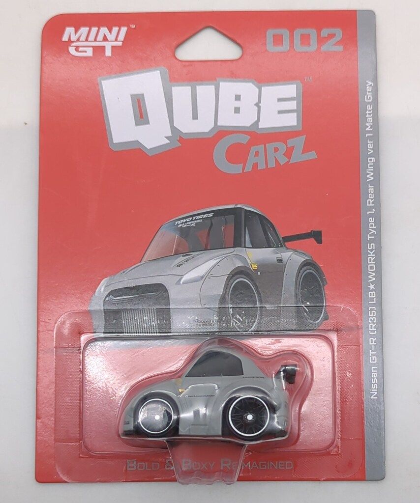 TSM MODEL MINI GT/QUBE CARZ 002 Nissan GT-R(R35) LB☆WORKS Type 1