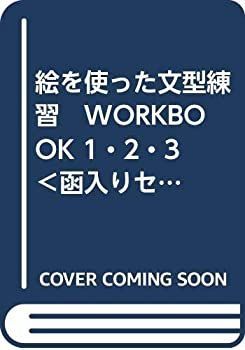 非常に良い】 絵を使った文型練習 WORKBOOK 1・2・3 ＜函入りセット