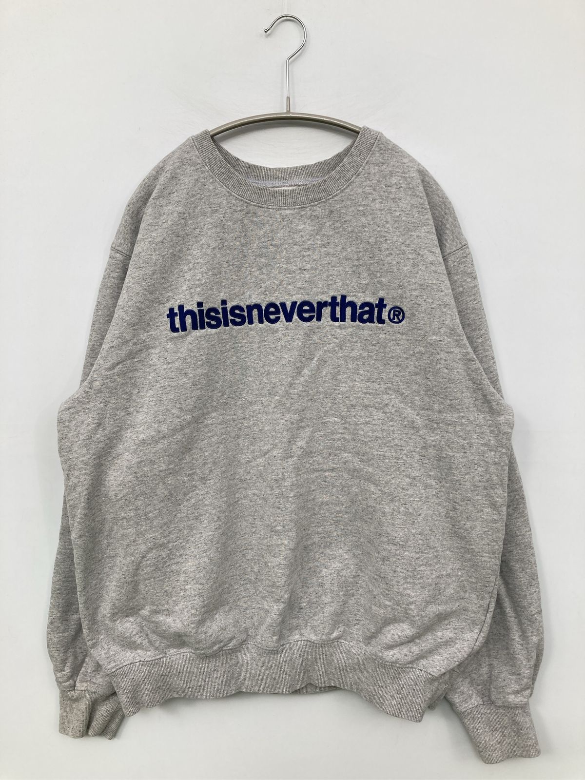 thisisneverthat スウェット グレー thisisneverthat グレー 