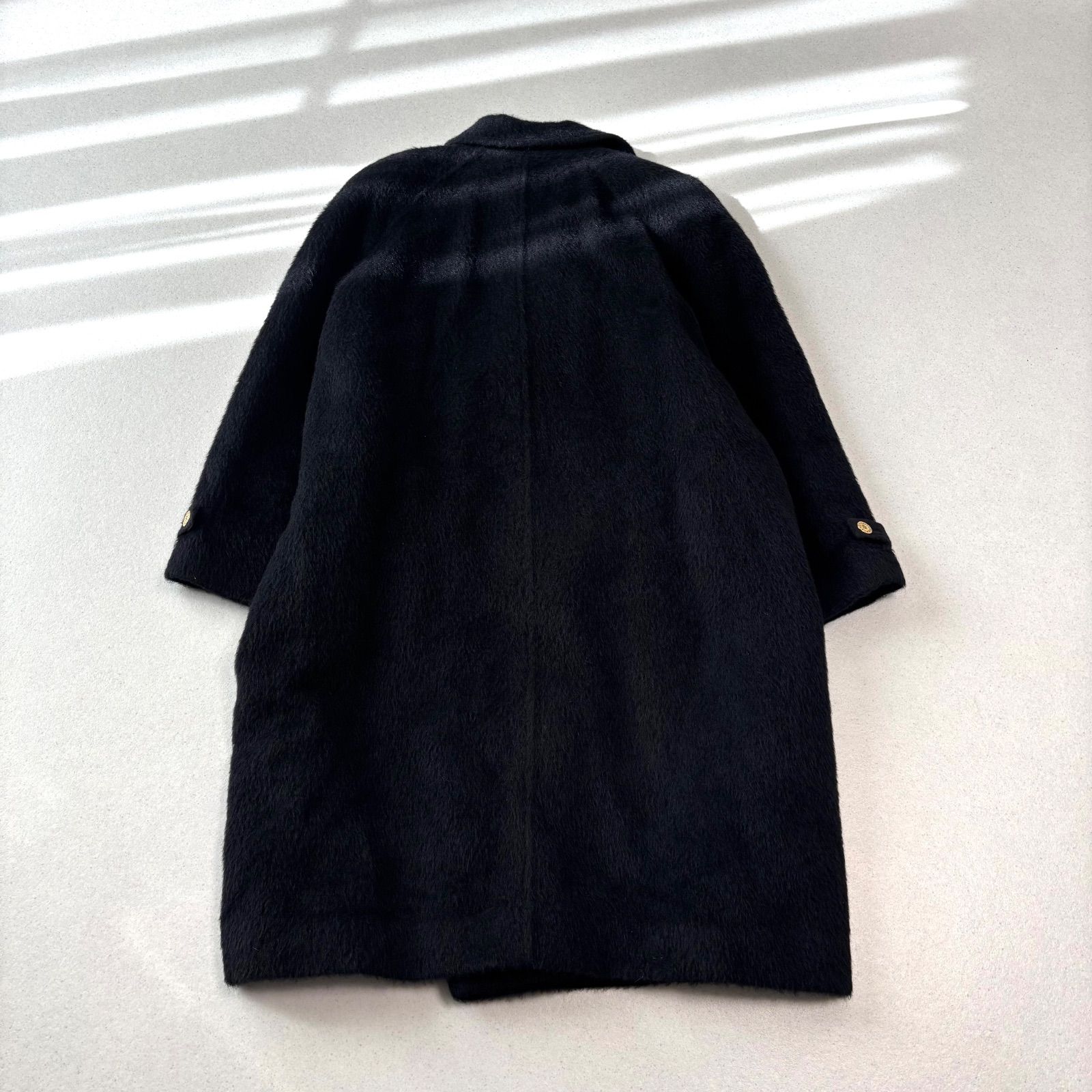 VALENZA PO(バレンザポー) コート サイズ40 M メンズ美品 - 黒 長袖/肩 