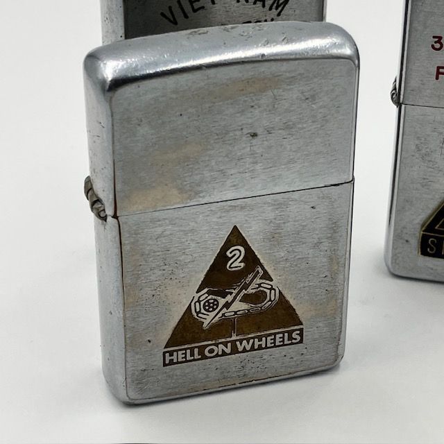 ZIPPO ベトナム 米陸軍 機甲師団（Armored Division）1・2・3 ｜ 3点