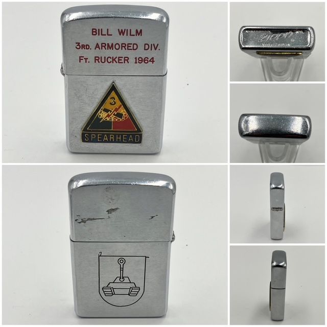 ZIPPO ベトナム 米陸軍 機甲師団（Armored Division）1・2・3 ｜ 3点