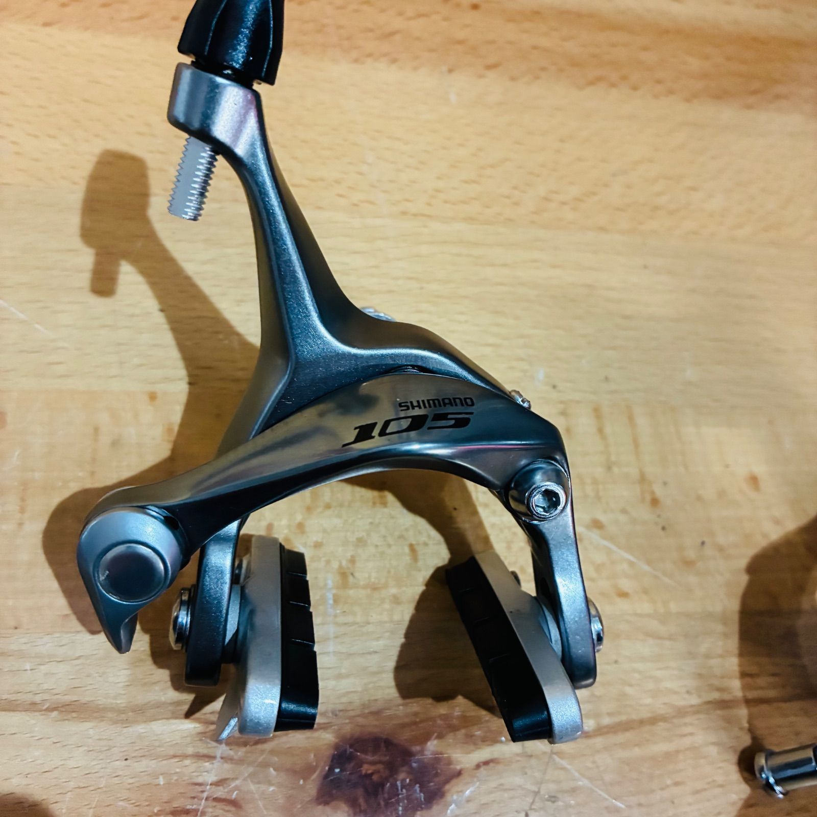 良品】 シマノ 105 BR-5700 シルバー キャリパーブレーキ SHIMANO リム 