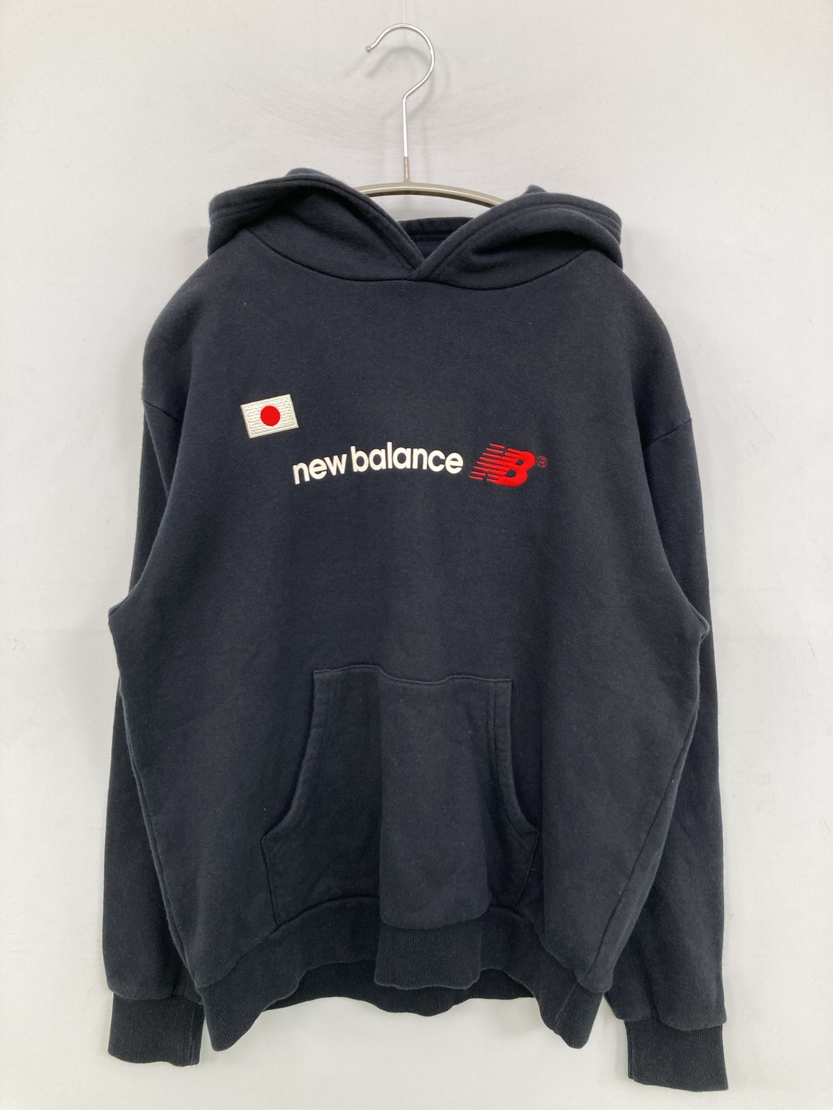 New Balance パーカー L ブラック