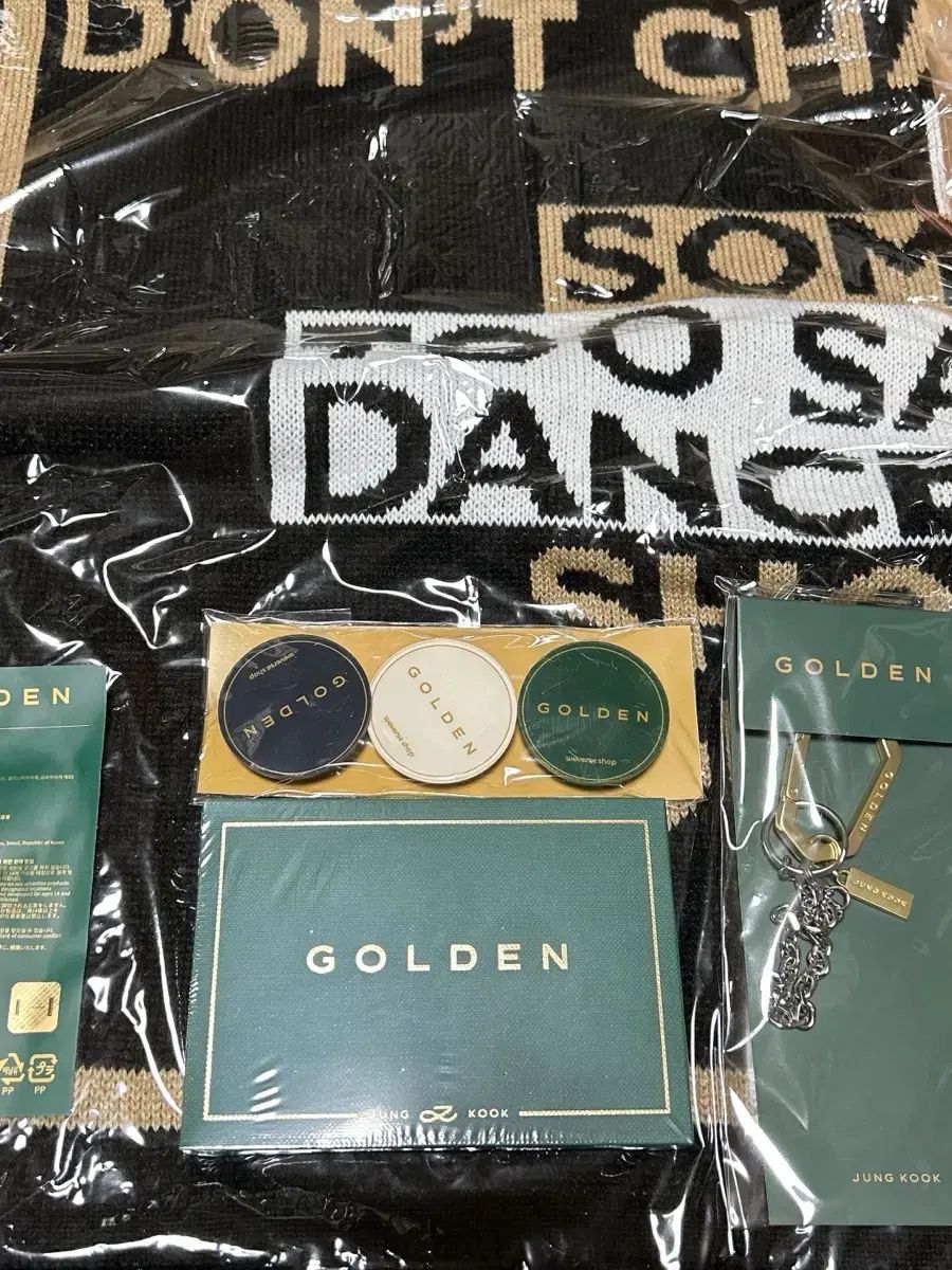 (未開封) BTS 防弾少年団 ジョングク Golden アルバム ブランケット