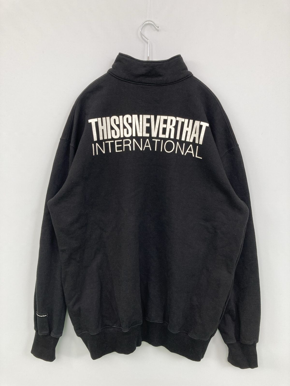 thisisneverthat thisisneverthat スウェット L ブラック ブラック 