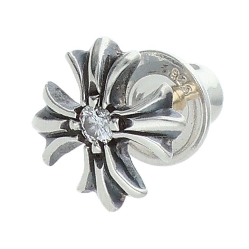 クロムハーツ No2 CH PLS DIA/CHプラススタッド 1ダイヤ/シルバー