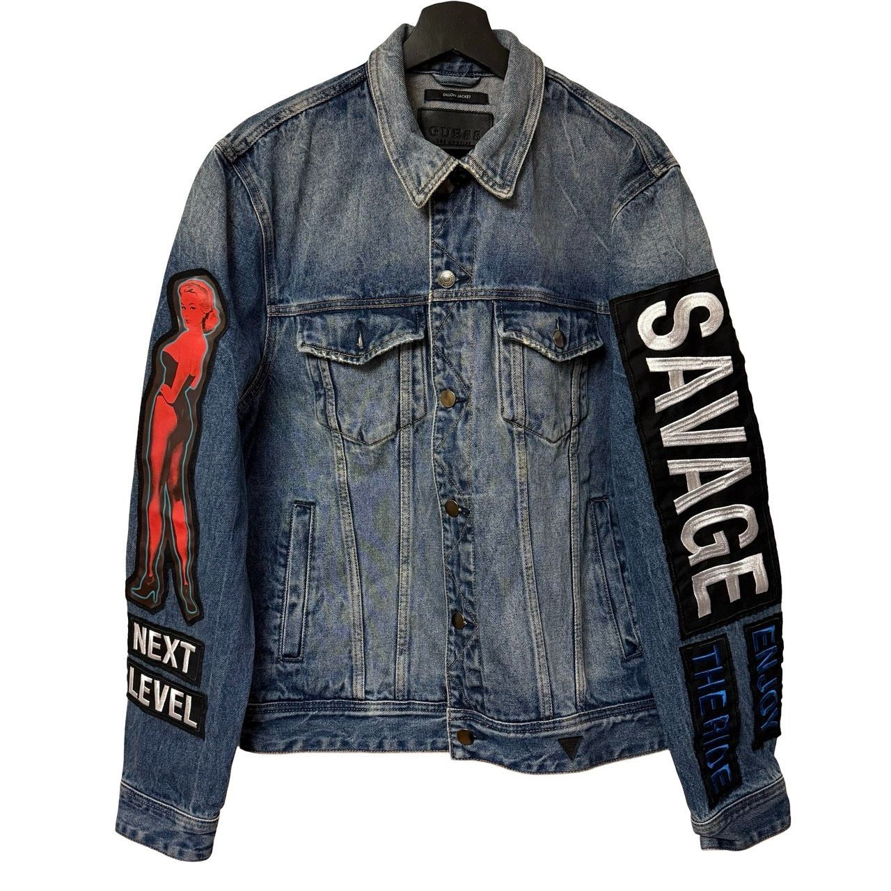 GUESS（ゲス） メンズ デニムジャケット DILLON JACKET XLサイズ 