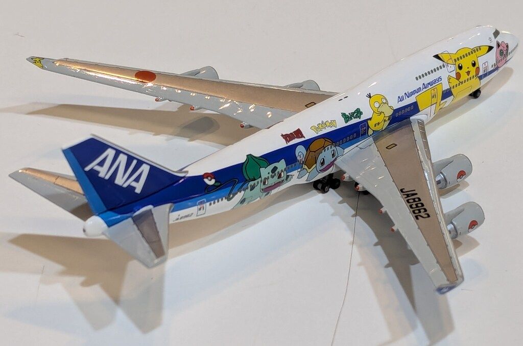 全日空商事 1/500 ANA BOEING 747-400/ポケモンジェット