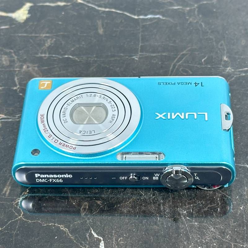 Panasonic LUMIX DMC-FX66 フローラルブルー コンパクトデジタルカメラ