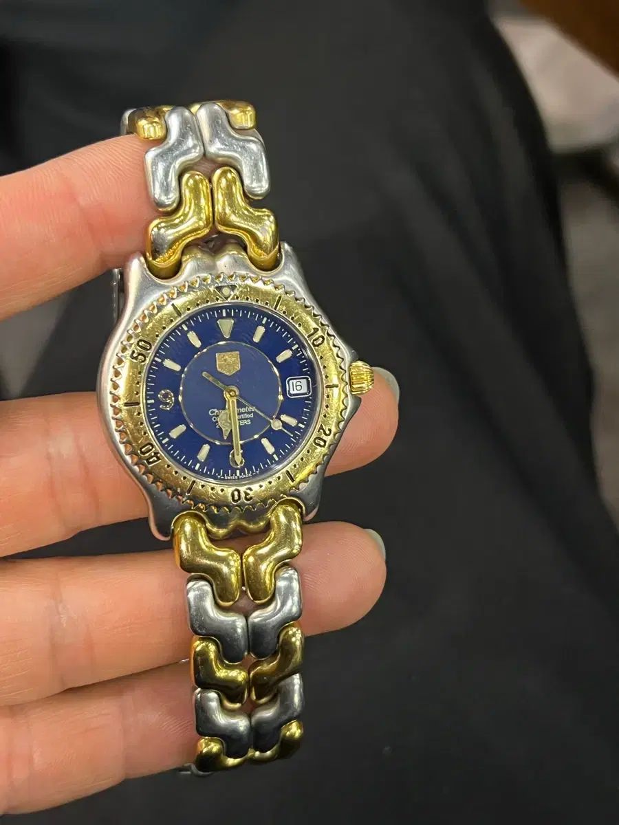  タグ ホイヤー セル デニムコンビ オートマチック COSC ジャケット 自動巻き時計 腕時計(アナログ)