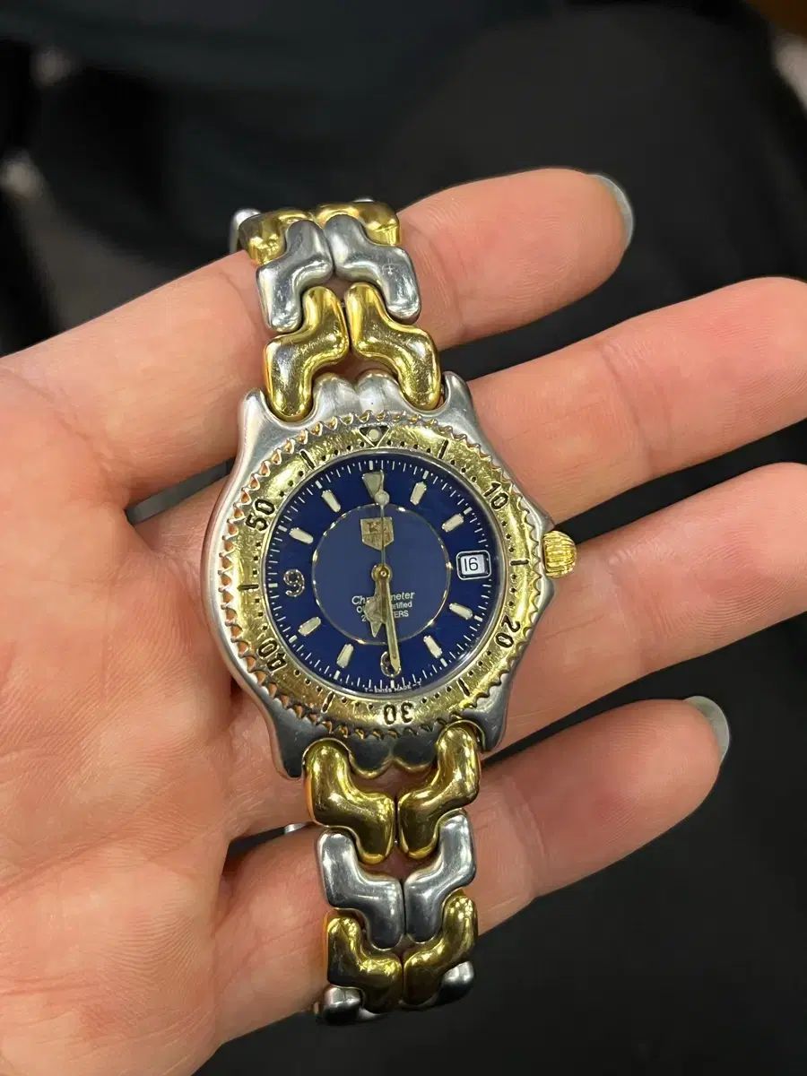 タグ ホイヤー セル デニムコンビ オートマチック COSC