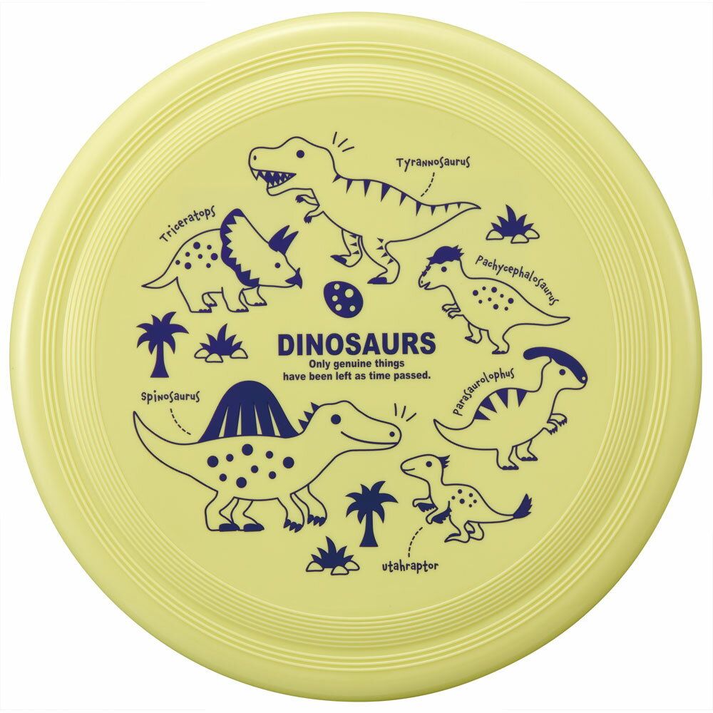 Flying Disc Frisbee Outdoor Sports Leisure DINOSAURS PICTURE BOOK SKATER