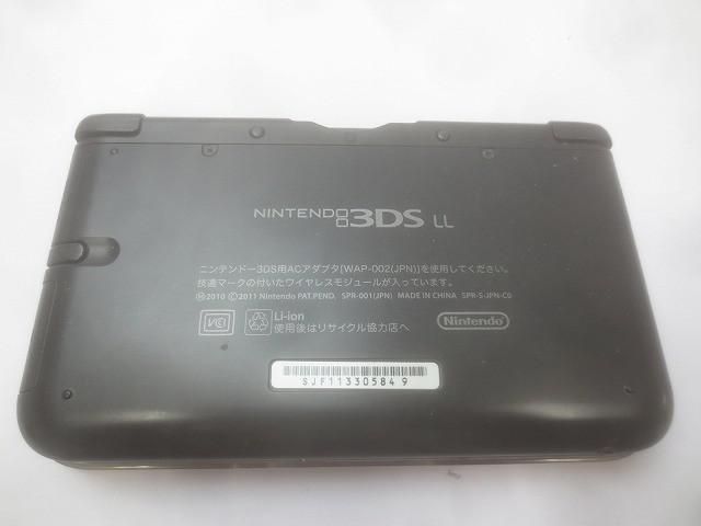 ゲーム ニンテンドー3 DS LL 本体 SPR 001 ブラック 動作品 本体のみ