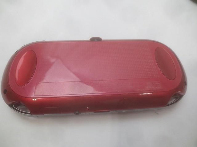 ゲーム PS Vita 本体 PCH 1000 コズミック レッド 動作品 充電器付き 品