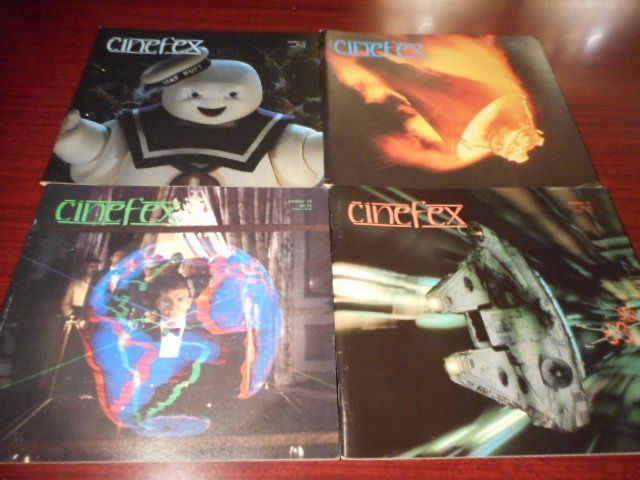 Vintage ［古本］cinefex 16冊セット（No.13～15，17～20，22，24，26