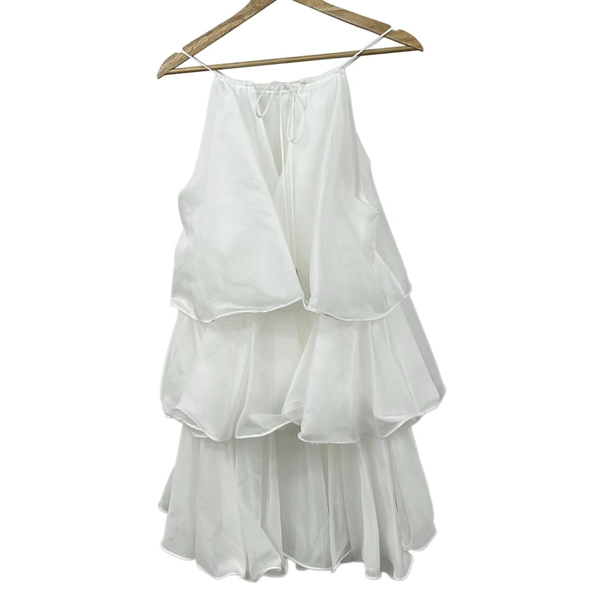 THE TOE(ザトゥー) ワンピース サイズM レディース美品 - 白 キャミ