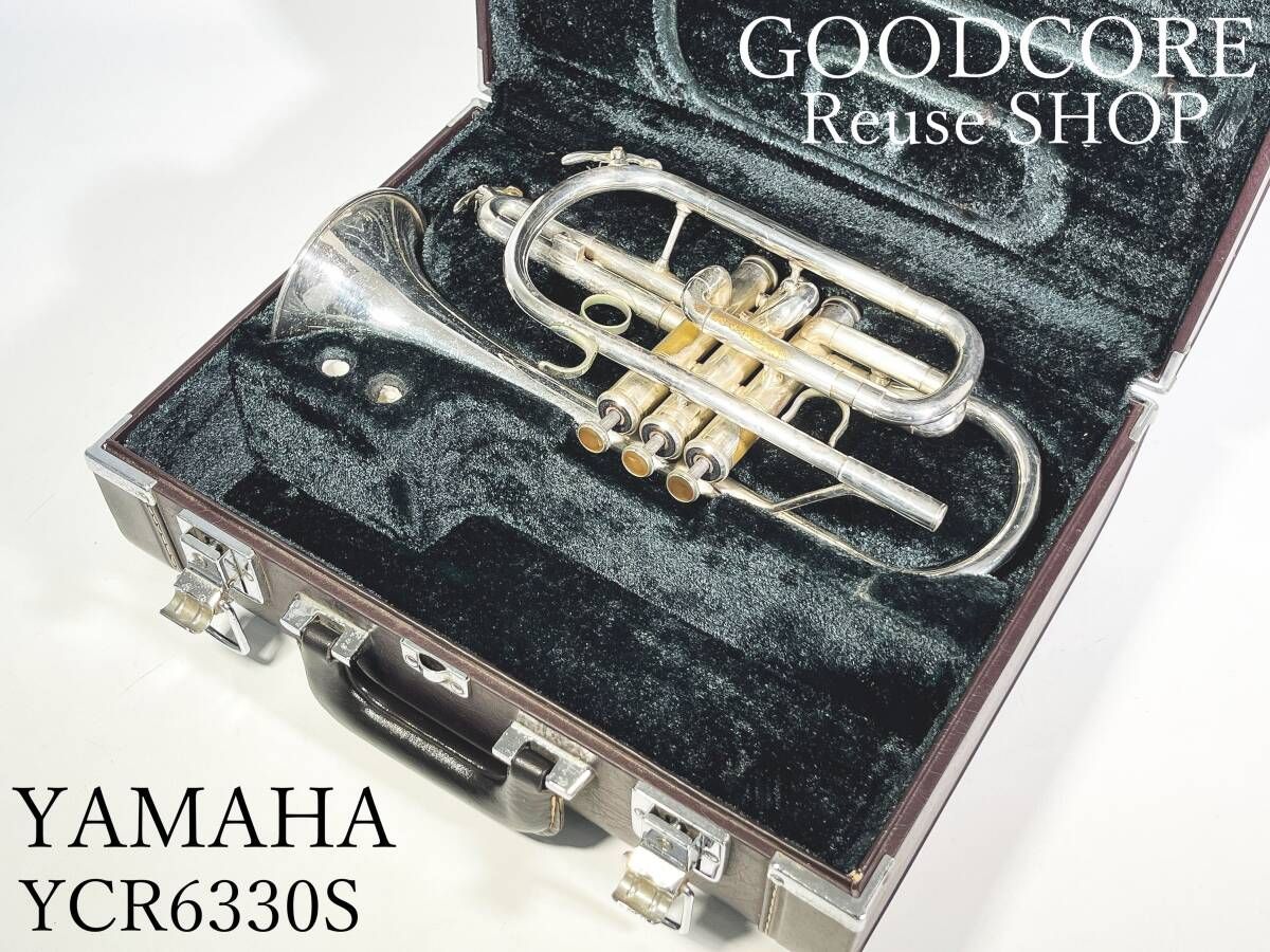 ycr-6330s　ヤマハ　コルネット 本体　ジャンク扱い ジャンク品】 YAMAHA ヤマハ YCR-6330S YCR6330S コルネット - メルカリ