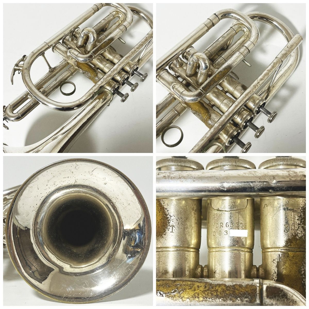 ジャンク品】 YAMAHA ヤマハ YCR-6330S YCR6330S コルネット - メルカリ