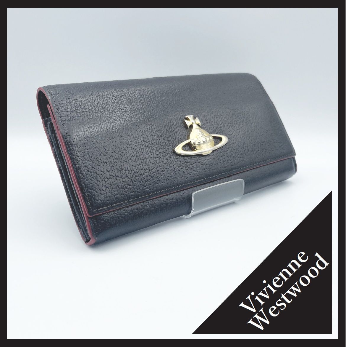 Vivienne Westwood（ヴィヴィアンウエストウッド） 長財布 ブラック 黒 
