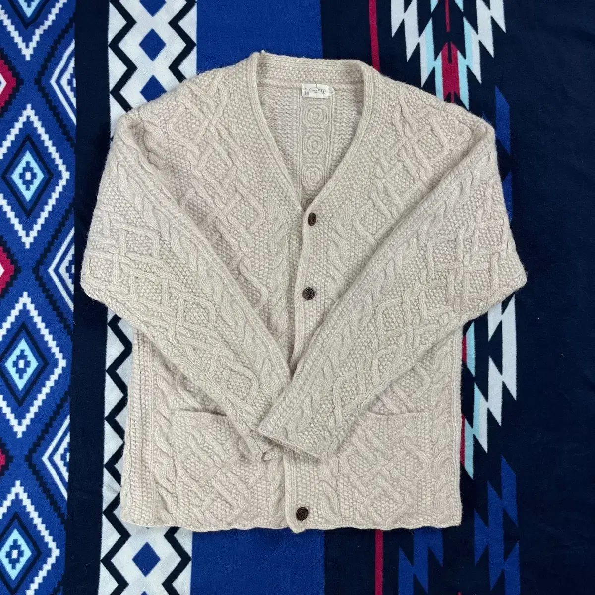 J CREW ウール100 カーディガン (実寸確認) ジェイクルー カーディガン 