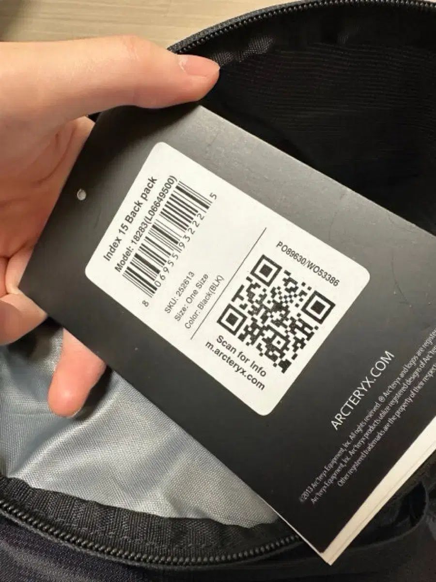 ARC TERYX アークテリクス INDEX インデックス