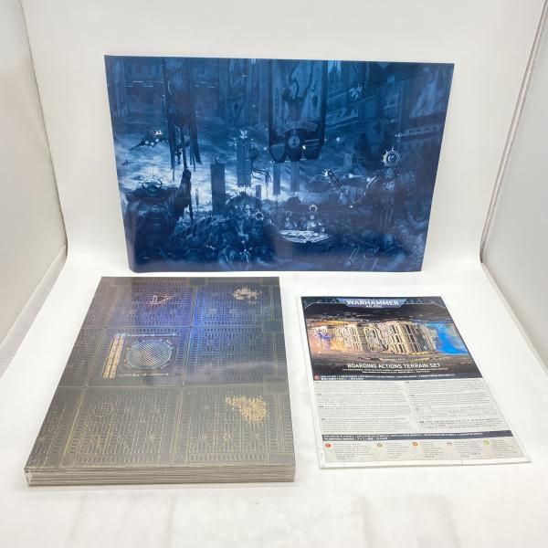 中古】 開封) 艦内戦闘地形セット ウォーハンマー40000