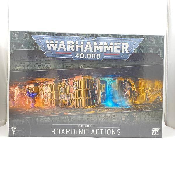 中古】 開封) 艦内戦闘地形セット ウォーハンマー40000