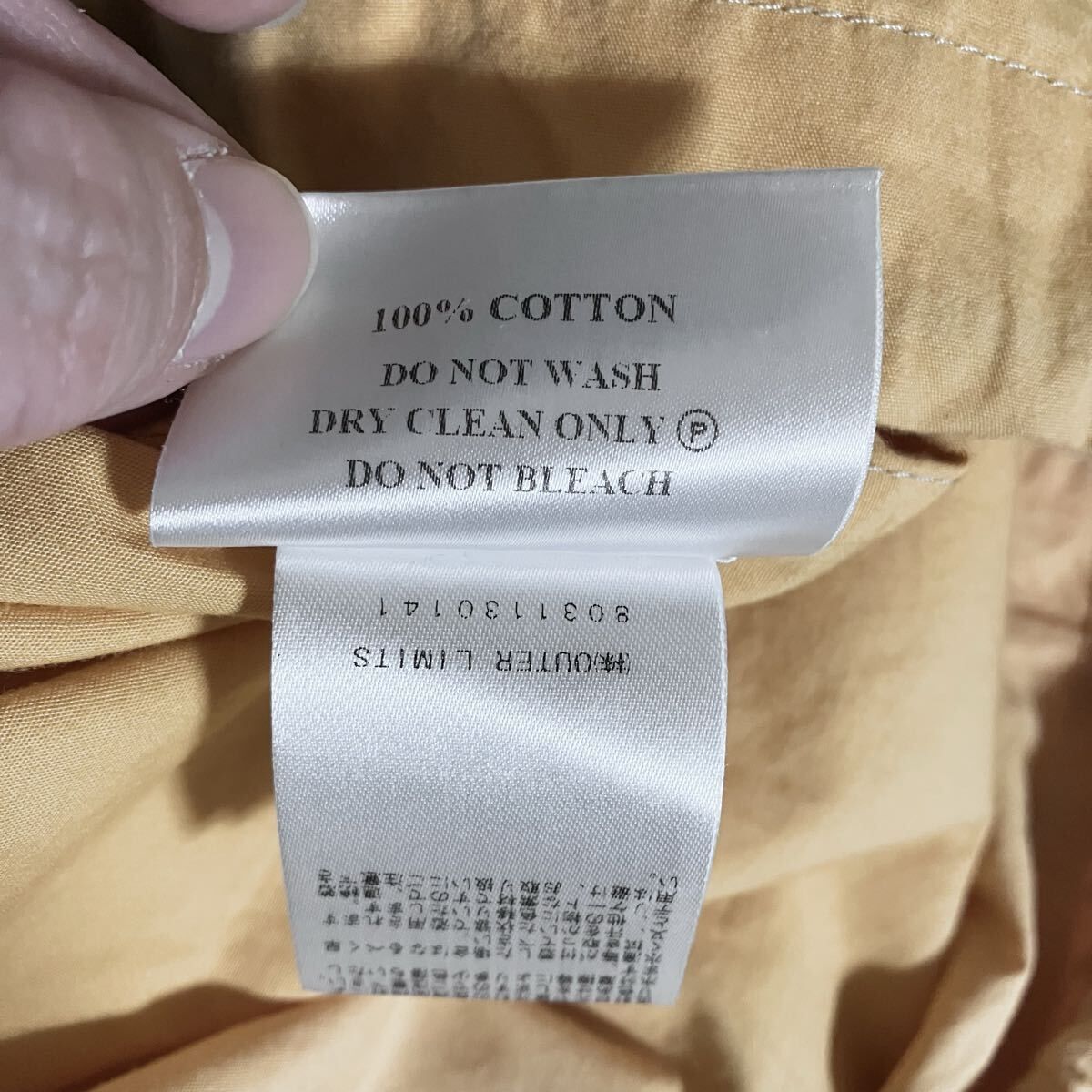 NIGEL CABOURN ナイジェルケーボン イングランド製 コットン 