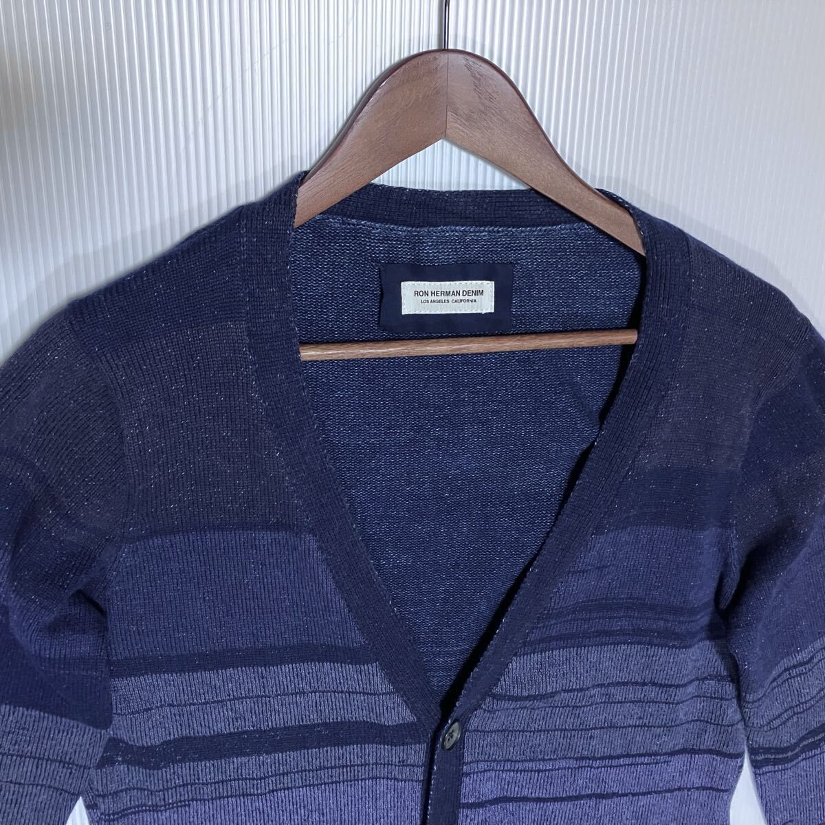 RON HERMAN DENIM ロンハーマン デニム コットンウール 藍染め 