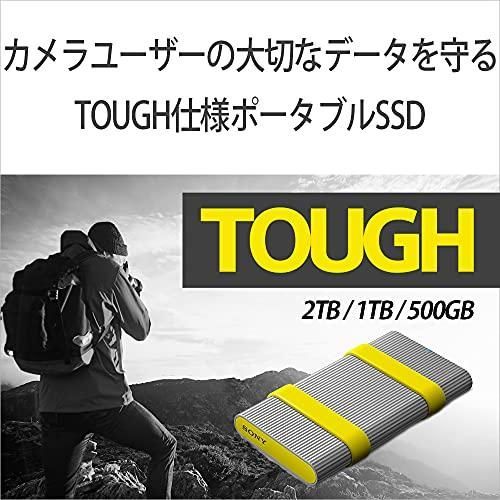 ソニーSONY ポータブルSSD 外付け 1TB ハイスピード 防水防塵 TOUGH