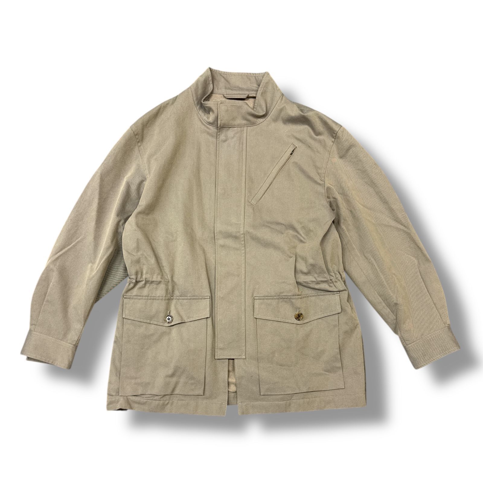 ULTERIOR 21AW CHAMBRAY GABADINE WALKER JACKET シャンブレー