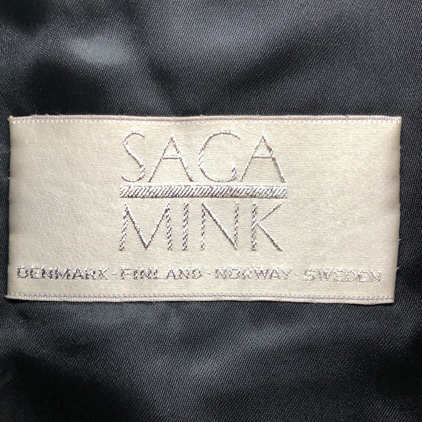 SAGA MINK 毛皮コート レディース Lサイズ サガミンク SGSF10-6106