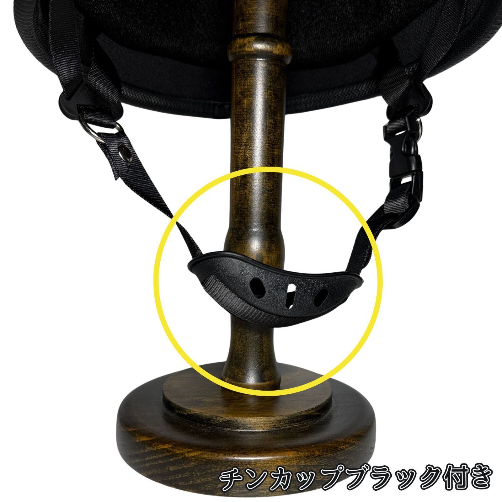 ナチヘル マットブラック ジャーマンスタイル ヘルメット スモール