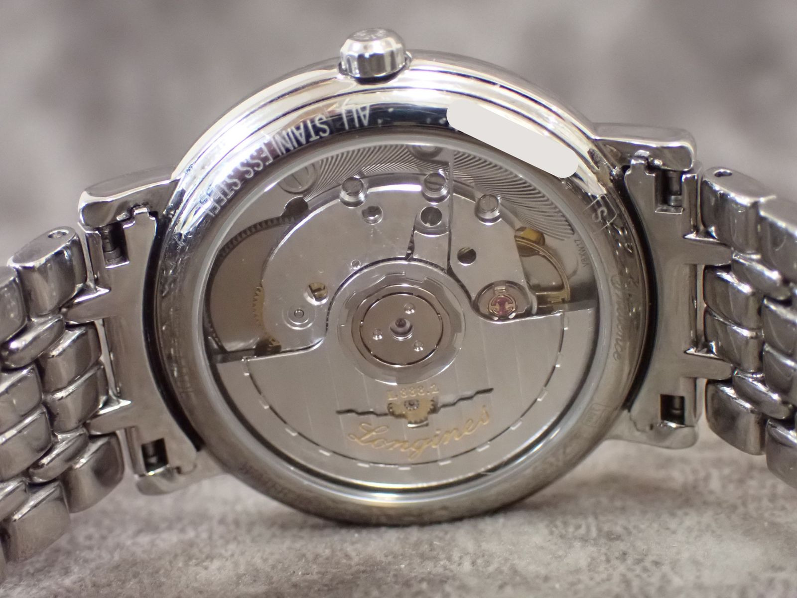  LONGINES ロンジン プレザンス L4 922 4 92 6 ブルー SS 自動巻き メンズ 腕時計 限定デザイン 自動巻き時計 腕時計(アナログ)