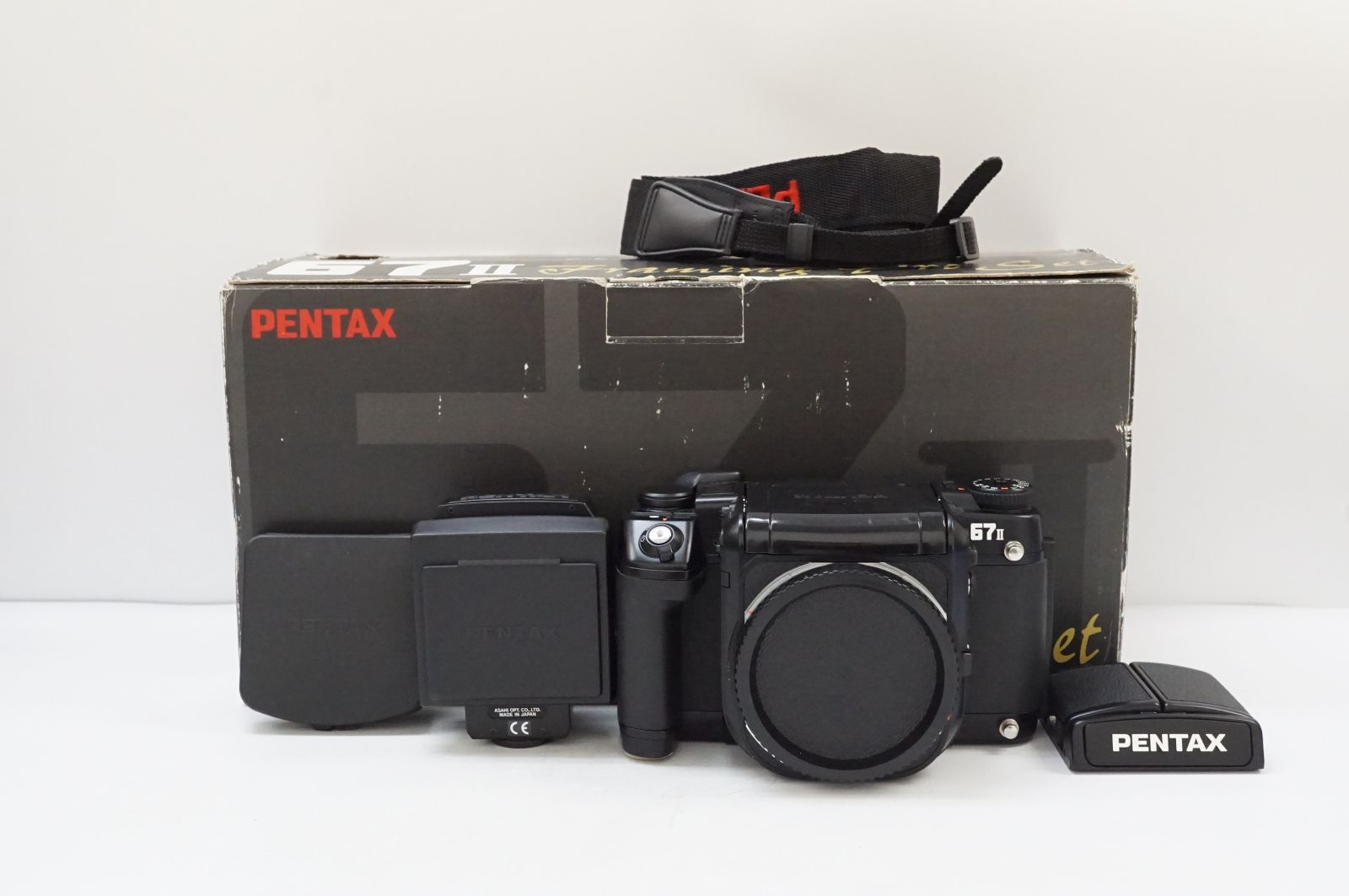 CL320000)希少 Pentax 67 II Framing Set 中判フィルムカメラ 元箱付き 