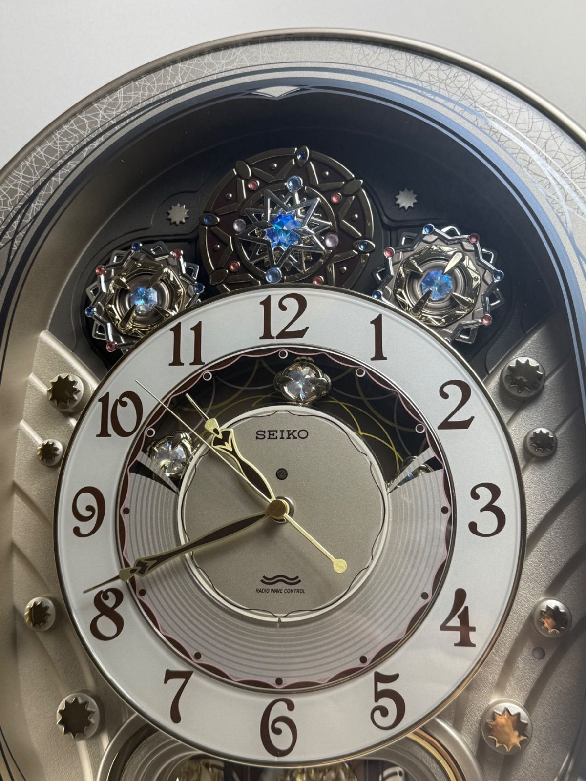 動作OK】SEIKO セイコー からくり時計 RE562G ウェーブシンフォニー