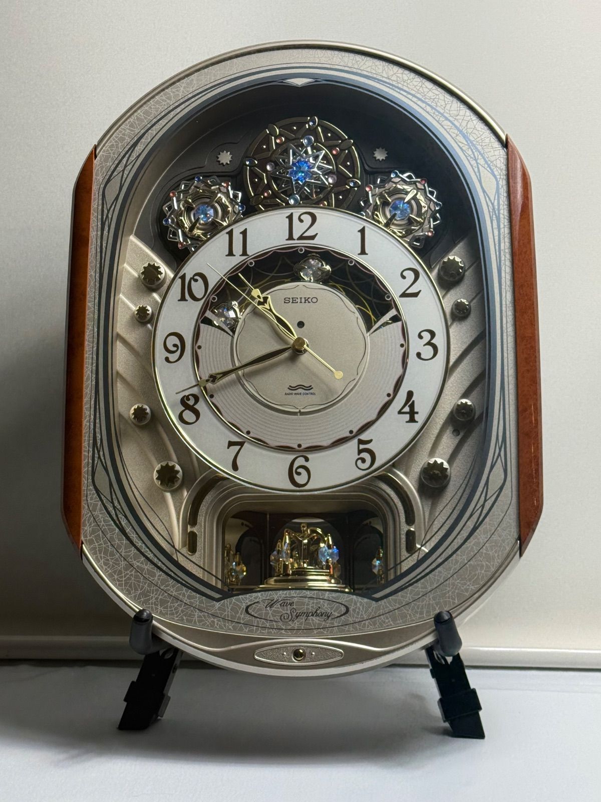 動作OK】SEIKO セイコー からくり時計 RE562G ウェーブシンフォニー