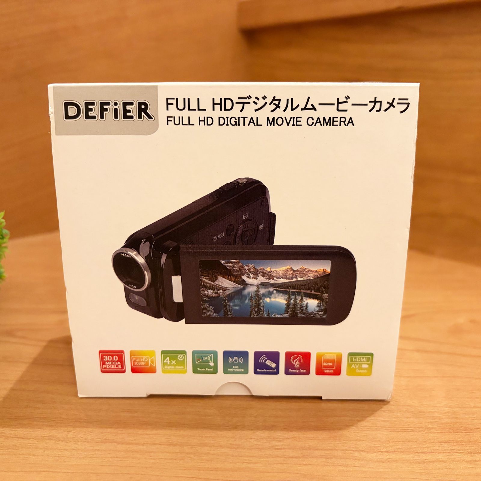 DEFiER FULL HD デジタルムービーカメラ ビデオカメラ 800万画素 CMOS