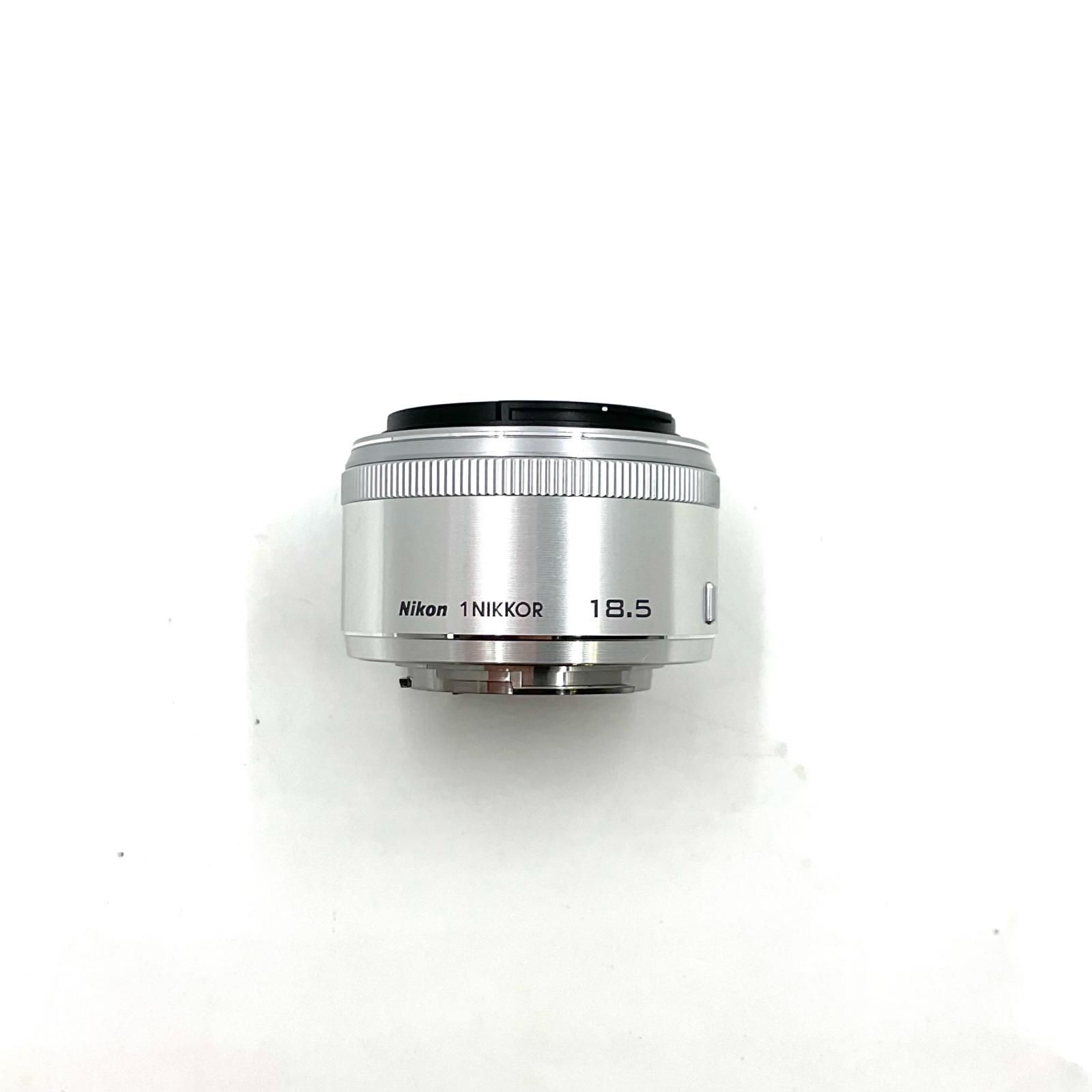全額返金保証】【最速発送】Nikon 1 NIKKOR 18.5mm f/1.8 [シルバー